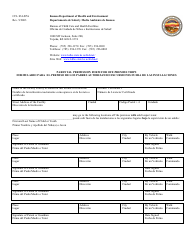Document preview: Form CCL034-SPA Parental Permission Form for off-Premise Trips - Kansas (English/Spanish)