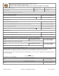 Document preview: Form MO580-2124 (DC-105) Report of Accident, Injury and/or Emergency Medical Care - Missouri