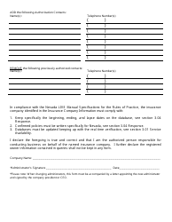 Form NVL009 Nevada Live Administrative Authorization Form - Nevada, Page 2