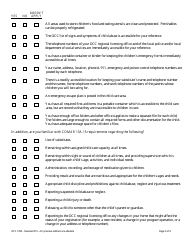 Form OCC1295 Family Child Care Home Self-assessment Guide - Maryland, Page 3
