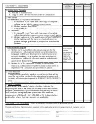 Form OCC200 Application to Operate an Educational Program in a Nonpublic Nursery School - Maryland, Page 2