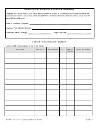 Form OCC673 &quot;Request for Continuing Family Child Care Home Registration&quot; - Maryland, Page 2