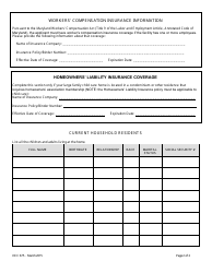 Form OCC675 Request for Continuing Large Family Child Care Home Registration - Maryland, Page 2