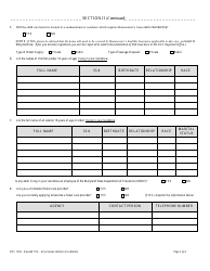 Form OCC1230 &quot;Application for Family Child Care Registration&quot; - Maryland, Page 2