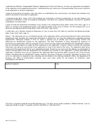 Form R-25 &quot;Qualified Rehabilitation Consultant Application&quot; - Minnesota, Page 2