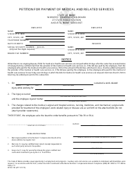 Document preview: Form WCB-190 Petition for Payment of Medical and Related Services - Maine