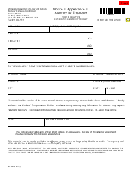 Document preview: Form MN NA03 Notice of Appearance of Attorney for Employee - Minnesota