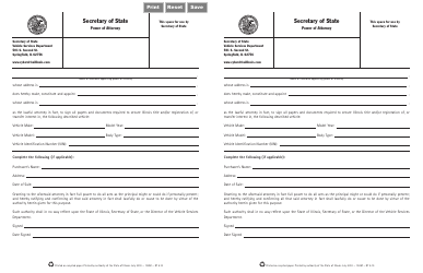Document preview: Form RT5 Power of Attorney - Illinois