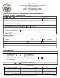 Form WSD-1.378II Complaint Form - Hawaii, Page 2