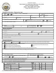Form WSD-1.398 &quot;Complaint Form&quot; - Hawaii, Page 2