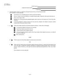 Form CFS1800 A-1 Adoption Assistance Eligibility for Children Not Under the Legal Responsibility of Illinois Department of Children and Family Services - Illinois, Page 5