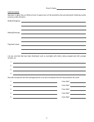 Form CFS685 &quot;Ward's Supervision Plan&quot; - Illinois, Page 3