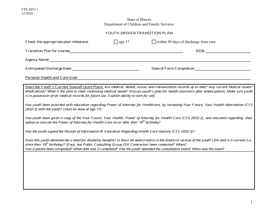 form-cfs2032-1-download-fillable-pdf-or-fill-online-youth-driven-transition-plan-illinois