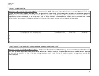 Form CFS2032-1 Youth Driven Transition Plan - Illinois, Page 6