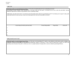 Form CFS2032-1 Youth Driven Transition Plan - Illinois, Page 8
