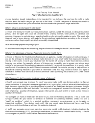 Document preview: Form CFS2032-2 Power of Attorney for Health Care - Illinois