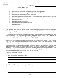 Form CFS1800-C-A-INTERIM Interim Adoption Assistance Agreement - Illinois, Page 2