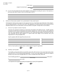 Form CFS1800-C-A-INTERIM Interim Adoption Assistance Agreement - Illinois, Page 6