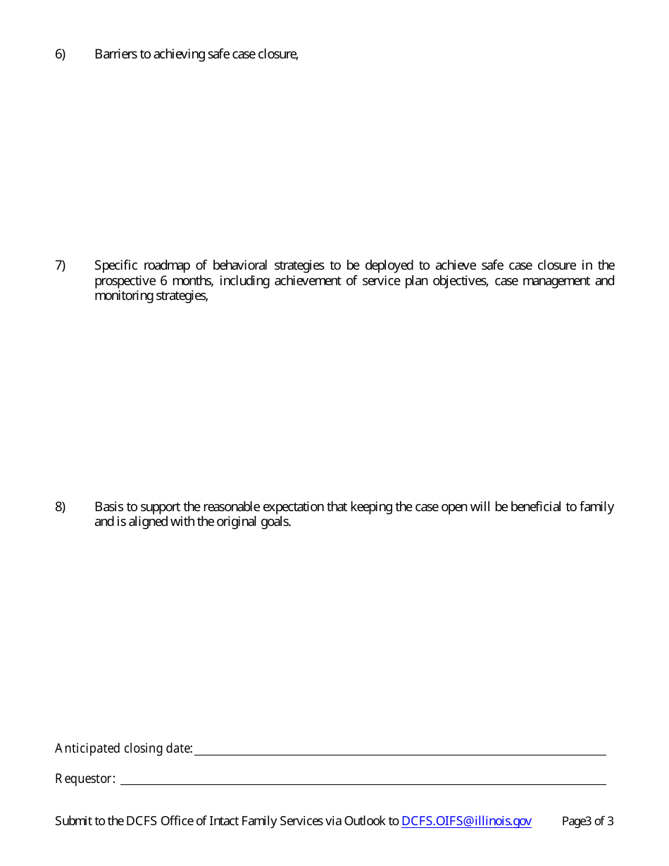 Form CFS2040-1 Request for Ifs Tier 2 Designation - Illinois, Page 3
