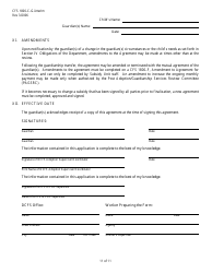 Form CFS1800-C-G-INTERIM Interim Subsidized Guardianship Agreement - Illinois, Page 11