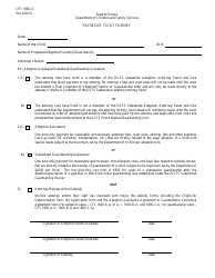 Document preview: Form CFS1800-D Payment to Attorney - Illinois