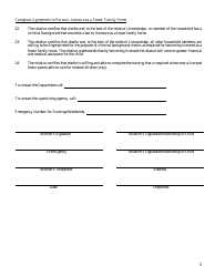 Form CFS458 Relative Caregiver Placement Agreement - Illinois, Page 3