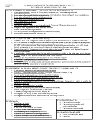 Form CFS490-13 Interstate Home Study Outline - Illinois, Page 2