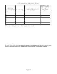 Form CFS506-I &quot;Initial Foster Home Licensing Assessment&quot; - Illinois, Page 3