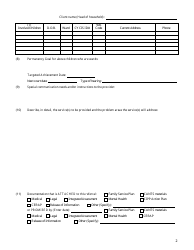 Form CFS507 Dcfs Resource Referral Form - Illinois, Page 2