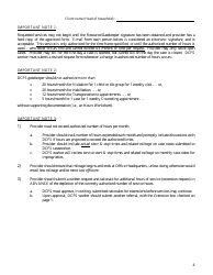 Form CFS507 Dcfs Resource Referral Form - Illinois, Page 4