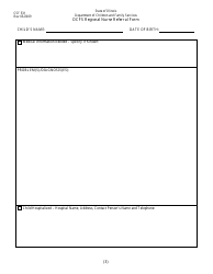 Form CFS531 Dcfs Regional Nurse Referral Form - Illinois, Page 3