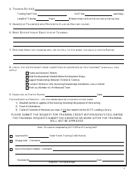 Form CFS574 Foster Parent Training Credit Approval Form - Illinois, Page 2
