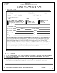 Document preview: Form CFS968-62C Ilo/Tlp Wraparound Plan - Illinois