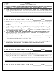 Form CFS968-62C Ilo/Tlp Wraparound Plan - Illinois, Page 2