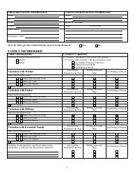 Form CFS2017 Child/Caregiver Matching Tool - Illinois, Page 2