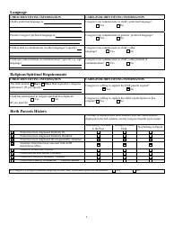 Form CFS2017 Child/Caregiver Matching Tool - Illinois, Page 3