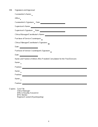 Form CFS2018 Inter-Ethnic Placement Act Assessment Form - Illinois, Page 4