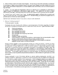 Form CANTS8 Notification of a Report of Suspected Child Abuse and/or Neglect - Illinois, Page 3
