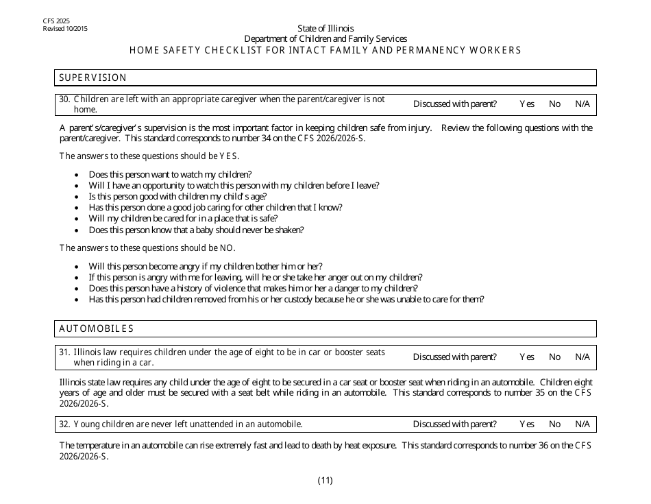 Form CFS2025 - Fill Out, Sign Online and Download Printable PDF ...