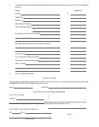 Form CFS427 Affidavit of Agency - Illinois, Page 2