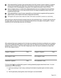 Form CFS1443 Permanency Commitment by Foster Parent / Relative Caregiver - Illinois, Page 4