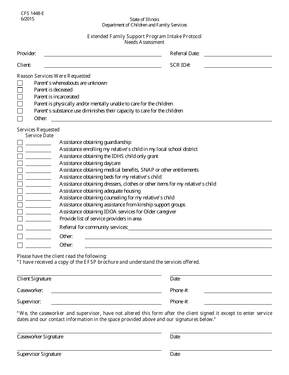 Form CFS1448-E - Fill Out, Sign Online and Download Fillable PDF ...