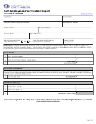 Form HW0506 &quot;Self-employment Verification Report (LLC, S-Corp, or Partnership)&quot; - Idaho