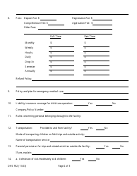 Form DHS952 Statement of Operation Policies - Hawaii, Page 2