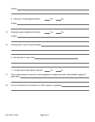 Form DHS952 Statement of Operation Policies - Hawaii, Page 3