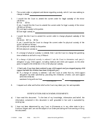 Form CHC302 Notice of Motion and Motion for Change of Custody - Minnesota, Page 2