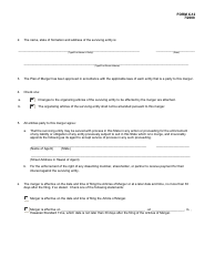 Form X-12 Articles of Merger - Hawaii, Page 2