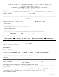 Document preview: Form NMO-3497E Icf/Iid Tracking Form - Nevada