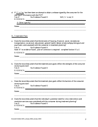 Class Member Treatment Planning Review - Maine, Page 2