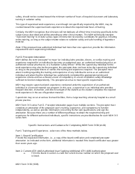MDH Form 313D Authorized User Training and Experience and Preceptor Attestation - Minnesota, Page 7